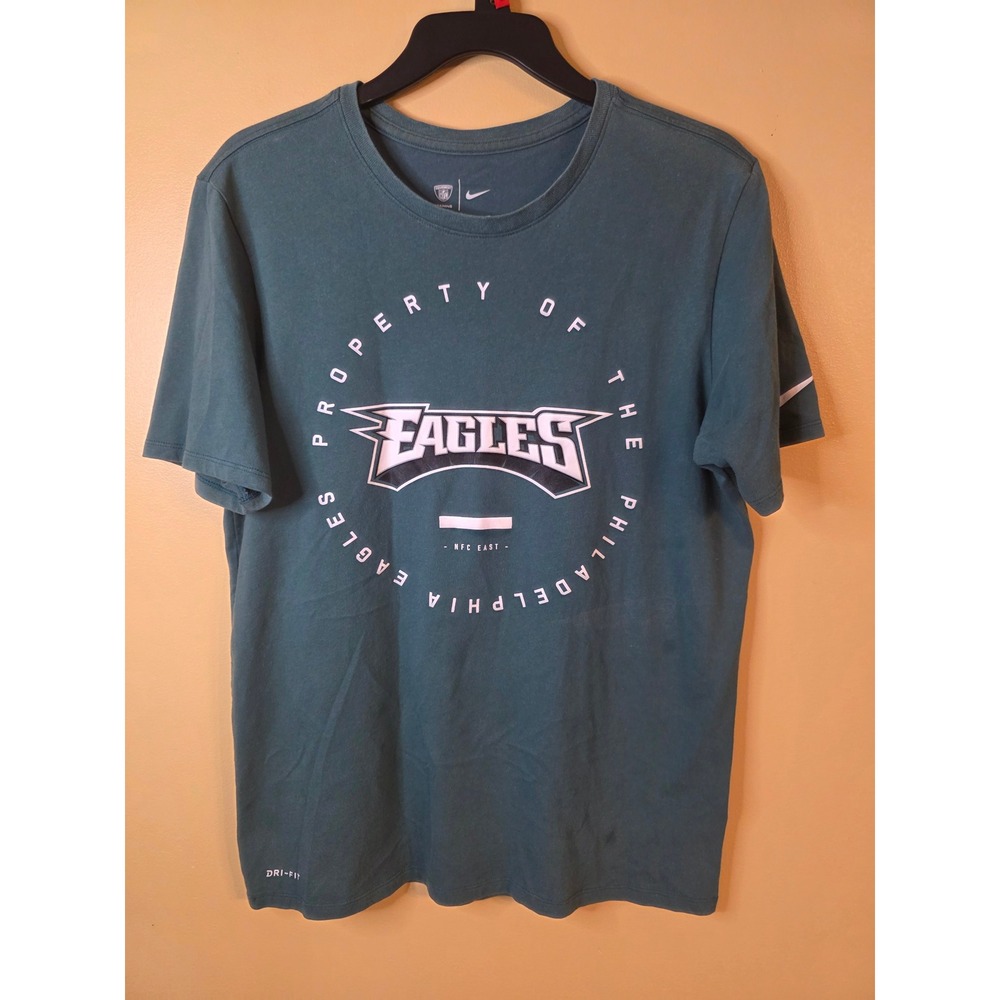 Nike Philadelphia Eagles NFL Training Dri-FIT T-Shirt Mens Medium Green NFC East